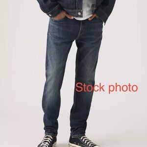 Levi's Black Straight-Leg Jeans